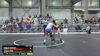 170 lbs Cons. Round 2 - Harlie Owings, Eureka vs Atavia Cain, Oakley