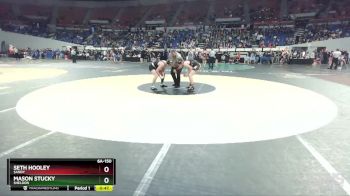 6A-150 lbs Cons. Round 4 - Mason Stucky, Sheldon vs Seth Hooley, Sandy