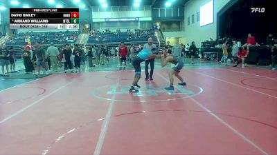 149 lbs Champ. Round 2 - David Bailey, Huntingdon vs Armand Williams, Gladiator Wrestling Club