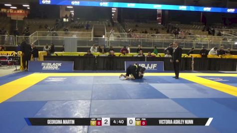 Victoria Ashley Nunn vs Georgina Martin 2025 Pan Jiu Jitsu IBJJF Championship