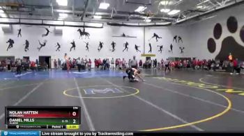 174 lbs Champ. Round 1 - Nolan Hatten, Heidelberg vs Daniel Mills, Albion