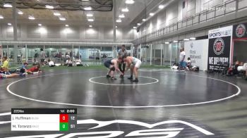 220 lbs Prelims - Jacob Huffman, Buchson vs Michael Toranzo, Team Shutt