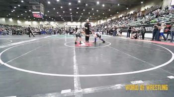 100 lbs Consolation - Merrick Stewart, Hillsboro Mat Club vs Emilio Herrera, Chester