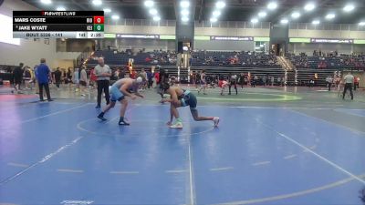 141 lbs Champ. Round 3 - Jake Wyatt, Keiser University vs Mars Coste, University Of Rio Grande