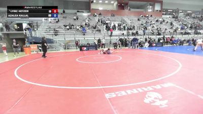U15 Women - 50 lbs Semis - Lyric Hetzer, OH vs Azalea Kallal, MN