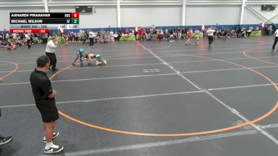 126 lbs Champ. Round 2 - Aaharen Piranavan, Unattached vs Michael Wilson, Unattached