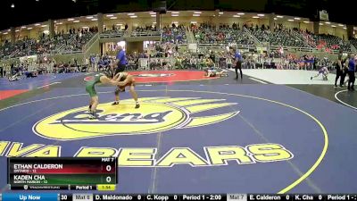 134 lbs Round 1 (4 Team) - Ethan Calderon, Ontario vs Kaden Cha, North Marion