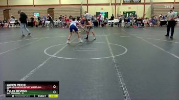 96 lbs Round 3 - Ayden Picchi, Lake-Lehman Elementary Wrestling vs Tyler Devens, MAT Assassins