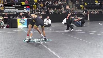 103 lbs Semifinal - Sterling Dias, Iowa vs Gabriele Tedesco, McKendree University