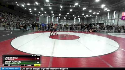 105 lbs Champ. Round 1 - Laydon Saili, Mat Demon WC vs Byron Maynard, Grangeville Youth WC