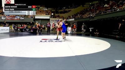 Cons. Round 3 - Justin Rosiak, Mad Dawg Wrestling Club vs Cole Taite