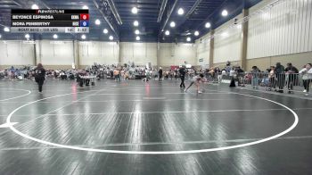 120 lbs Semifinal - Beyonce Espinosa, KongKrete Wrestling Academy vs Mora Penberthy, Niceville Wrestling Academy