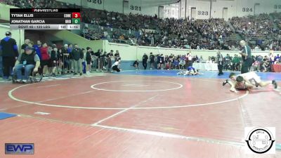 120 lbs Round Of 64 - Tytan Ellis, Coweta vs Jonathan Garcia, Bridge Creek Wrestling