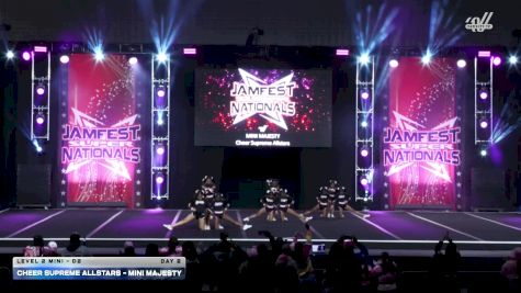 Cheer Supreme Allstars - MINI MAJESTY [2026 L2 Mini - D2 DAY 2] 2026 JAMfest Cheer Super Nationals
