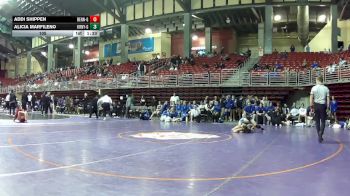 105 lbs Round 5 (6 Team) - Addi Shippen, Bennington vs Alicia Marfileno, Kearney