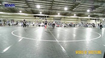 90 lbs Quarterfinal - Jayden Caughlin, Buck Pride Wrestling vs Zolah Williams, GRFSA