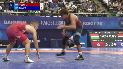 80 kg 1/4 Final - Zeteny Tugyi, Hungary vs Yassin Hosny Aly Ezzat, Egypt