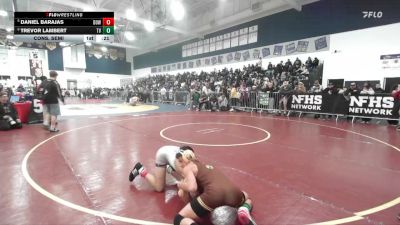 106 lbs Cons. Semi - Daniel Barajas, Downey vs Trevor Lambert, Temecula Valley