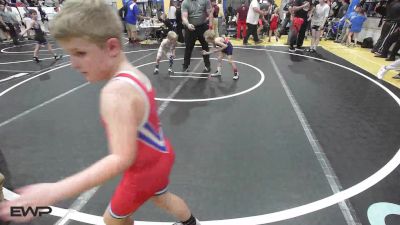 46 lbs Consi Of 4 - Wills Jezek, Team Tulsa Wrestling Club vs Baylor Shadwick, Berryhill Wrestling Club