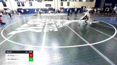 114 lbs Round Of 32 - Blake Klipp, Bishop McDevitt-Harrisburg vs Michael DiBiase, Red Bank Catholic