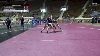 180 lbs Round 1 (8 Team) - Kascidy Garren, Presbyterian vs Alexis Bailey, Schreiner University