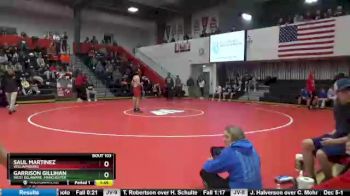 Round 2 - Saul Martinez, Williamsburg vs Garrison Gillihan, West Delaware, Manchester