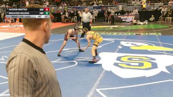 Cons. Round 1 - Jaxzon Matteo, Norfolk vs Braxton Wilson, Fremont