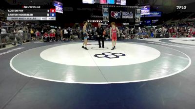 113 lbs Cons. Rd Of 64 - Austen Fry, IA vs Carter Hostetler, TN
