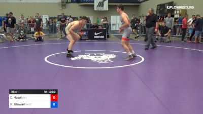 86 kg Consi Of 32 #2 - Corey Hazel, Lock Haven vs Noah Stewart, West Point RTC