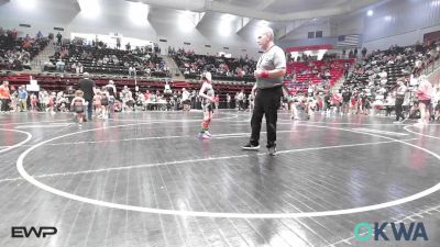 60 lbs Semifinal - Evaleen Farrell, Berryhill Wrestling Club vs Axl Ellsbury, Husky Wrestling Club