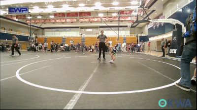 43 lbs Round Of 16 - Colin Hunt, Standfast OKC vs Baker Stitt, Piedmont