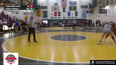 152 lbs Semifinal - Stella Frigiola, North Hunterdon vs Yurri Hines-Wade, Phillipsburg