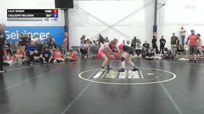 56 kg Final - Lilly Runez, CT Whale - W vs Calliope Willman, Charlies Angels- W