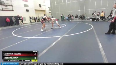 215 lbs Cons. Semi - Makana Paikuli, West Valley (Yakima) vs Anthony Solorio, Othello