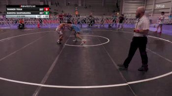 113 lbs Consi Of 4 - Tanner Tran, Team Shutt vs Dakota Santamaria, 4M Power