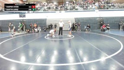 132 lbs Champ. Round 1 - Harper Stone, Southern Idaho Training Center vs Eastyn Lopez, All In Wrestling Academy
