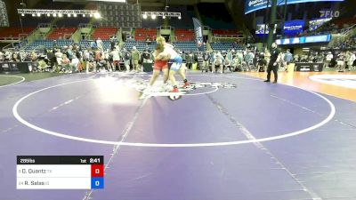 285 lbs Rnd Of 32 - Devin Quantz, TX vs Rex Salas, ID