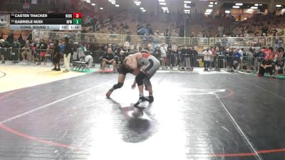 157 2A Cons. Round 1 - Gabriele Nudi, North Ft Myers vs Casten Thacker, New Smyrna Beach Sr H S
