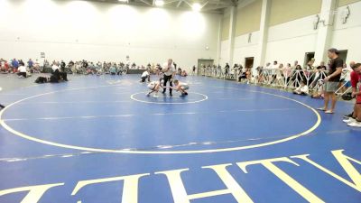 70 lbs Rr Rnd 2 - Ash Henecker, RedNose Wrestling School - EL vs Gabriel Francia, Silo - EL