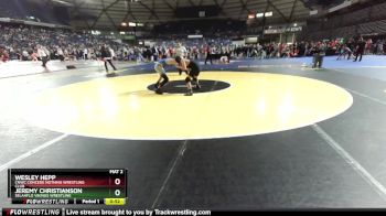 120 lbs Cons. Round 4 - Wesley Hepp, CNWC Concede Nothing Wrestling Club vs Jeremy Christianson, SelahFlo Vikings Wrestling