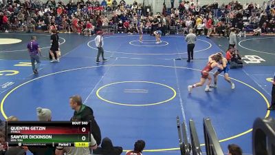 160 lbs Quarterfinal - Sawyer Dickinson, Ken-Ton vs Quentin Getzin, Ithaca