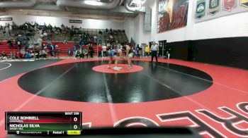 285 lbs Champ. Round 2 - Cole Romriell, Chaparral vs Nicholas Silva, Smoky Hill