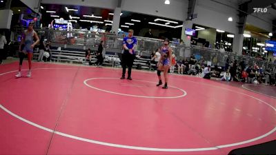 105 lbs Semifinal - Mia Williams, All I See Is Gold Academy vs Meika Meinholdt, Team Nazar Training Center