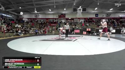 197 lbs Champ. Round 2 - Bradley Morrison, Pitt-Johnstown vs Jake Stephenson, Fairmont State