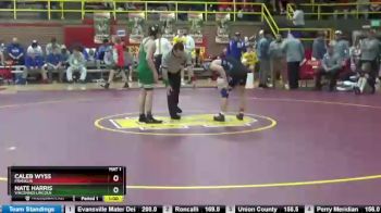 126 lbs Cons. Semi - Caleb Wyss, Franklin vs Nate Harris, Vincennes Lincoln