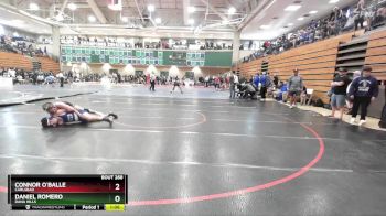 132 lbs Champ. Round 2 - Daniel Romero, Dana Hills vs Connor O`Balle, Carlsbad