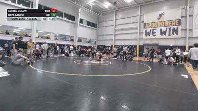 160 lbs Round Of 16 - Adriel Colon, Woonsocket vs Nate Lampe, Eagleville
