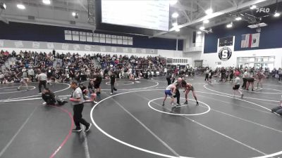 113 lbs Champ. Round 2 - Kaleb Ortiz, Pounders Wrestling Club vs Rushil Patel, Eastvale Elite