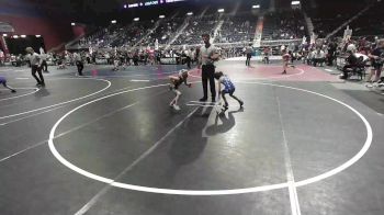 54 lbs Quarterfinal - Vivianne Tallman, Top Notch vs Kalixta Murillo, Roy Royals