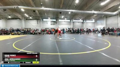 285 lbs Champ. Round 1 - Erik Hernandez, Greeley Central vs Rene Perez, Skyline